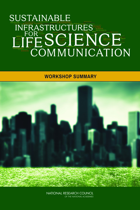 Cover for Sustainable Infrastructures for Life Science Communication