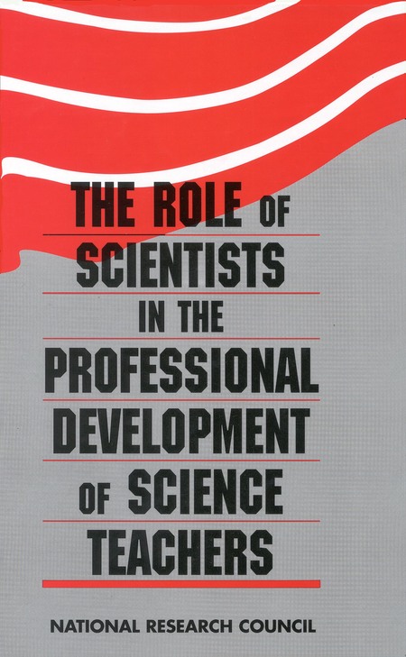 Cover for The Role of Scientists in the Professional Development of Science Teachers