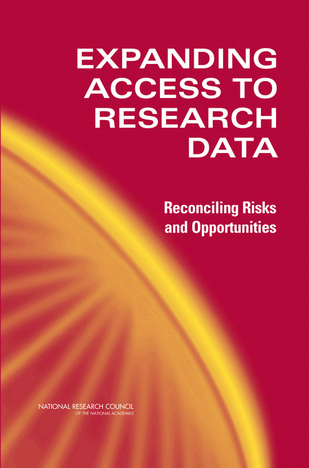 Cover for Expanding Access to Research Data