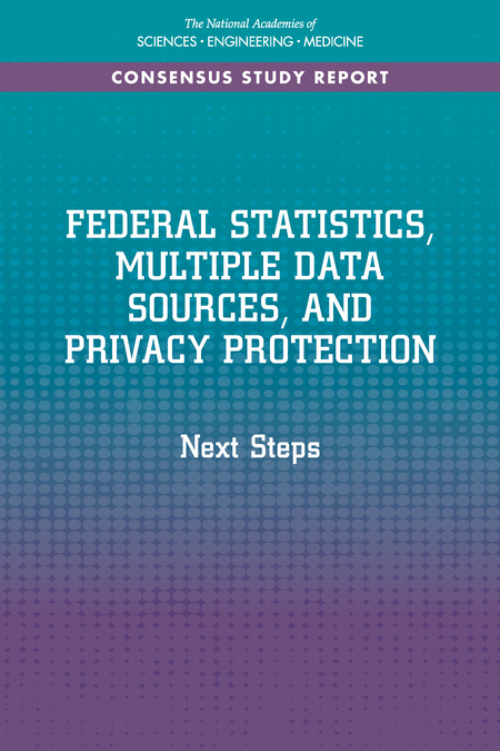 Cover for Federal Statistics, Multiple Data Sources, and Privacy Protection