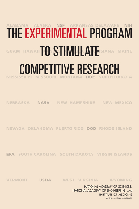Cover for The Experimental Program to Stimulate Competitive Research