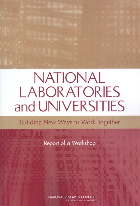Cover for National Laboratories and Universities