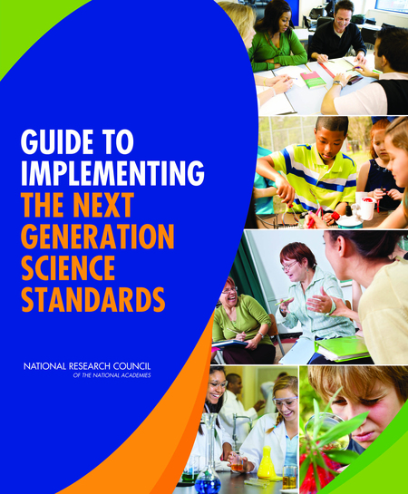 Cover for Guide to Implementing the Next Generation Science Standards