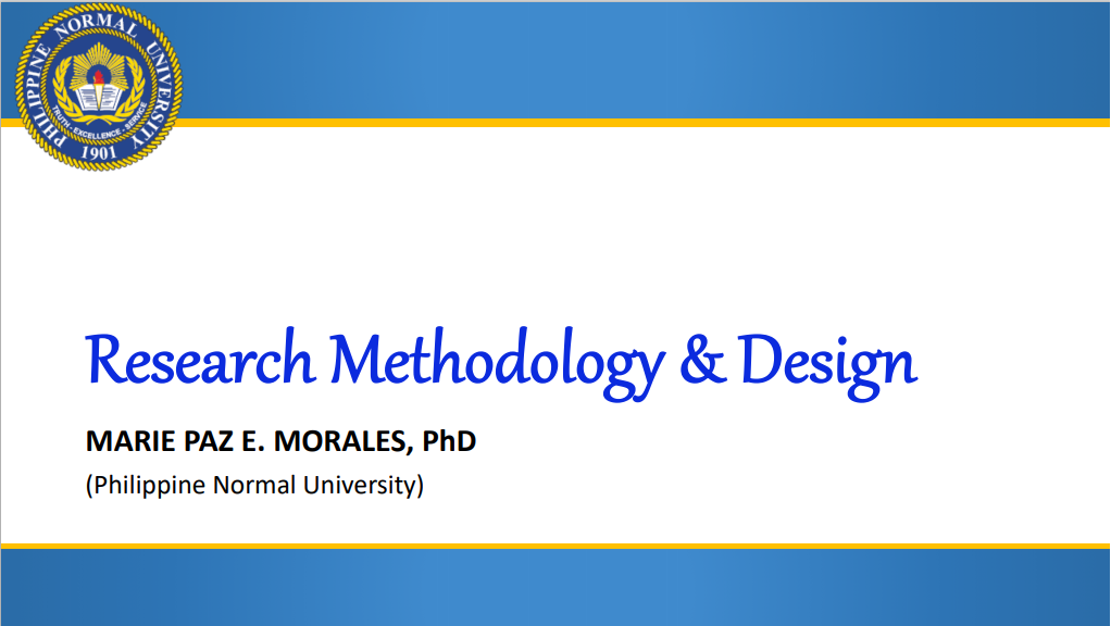 Cover for Research, Methodology, and Design