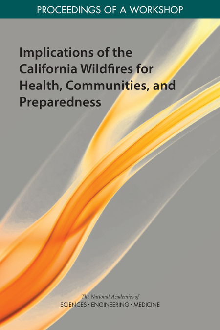 Cover for Implications of the California Wildfires for Health, Communities, and Preparedness: Proceedings of a Workshop