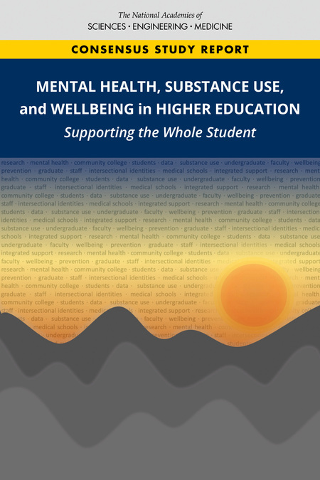 Cover for Mental Health, Substance Use, and Wellbeing in Higher Education