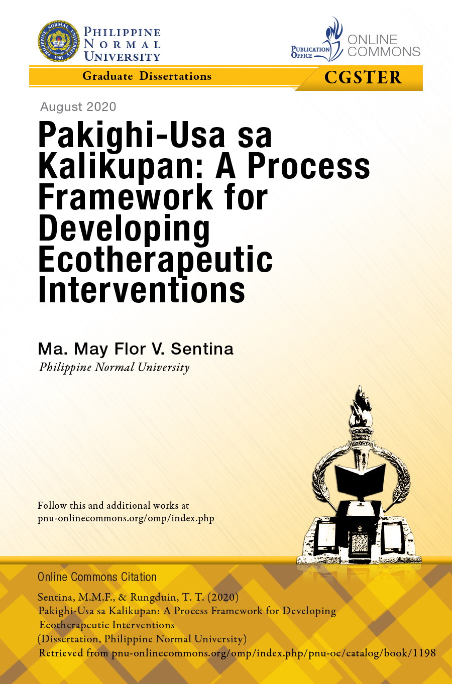 Cover for Pakighi-Usa sa Kalikupan: A Process Framework for Developing Ecotherapeutic Interventions