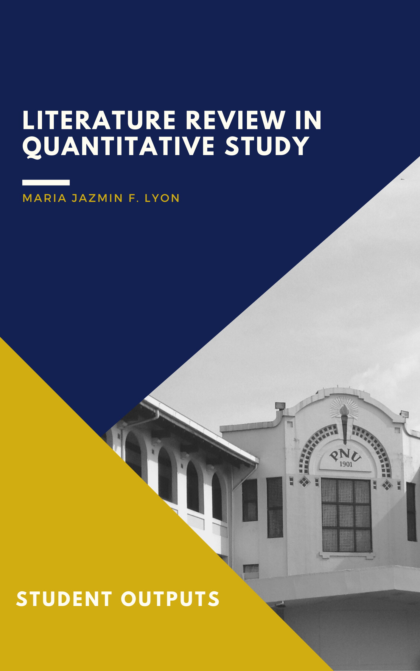 Cover for Literature Review in Quantitative Study