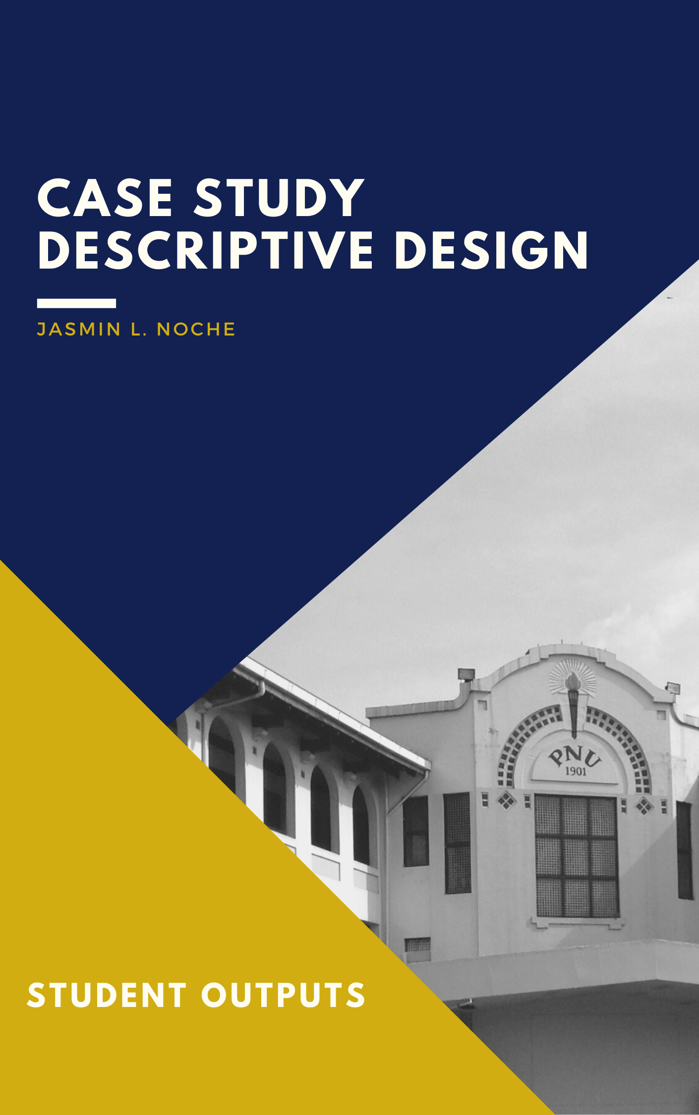Cover for Case Study Descriptive Design