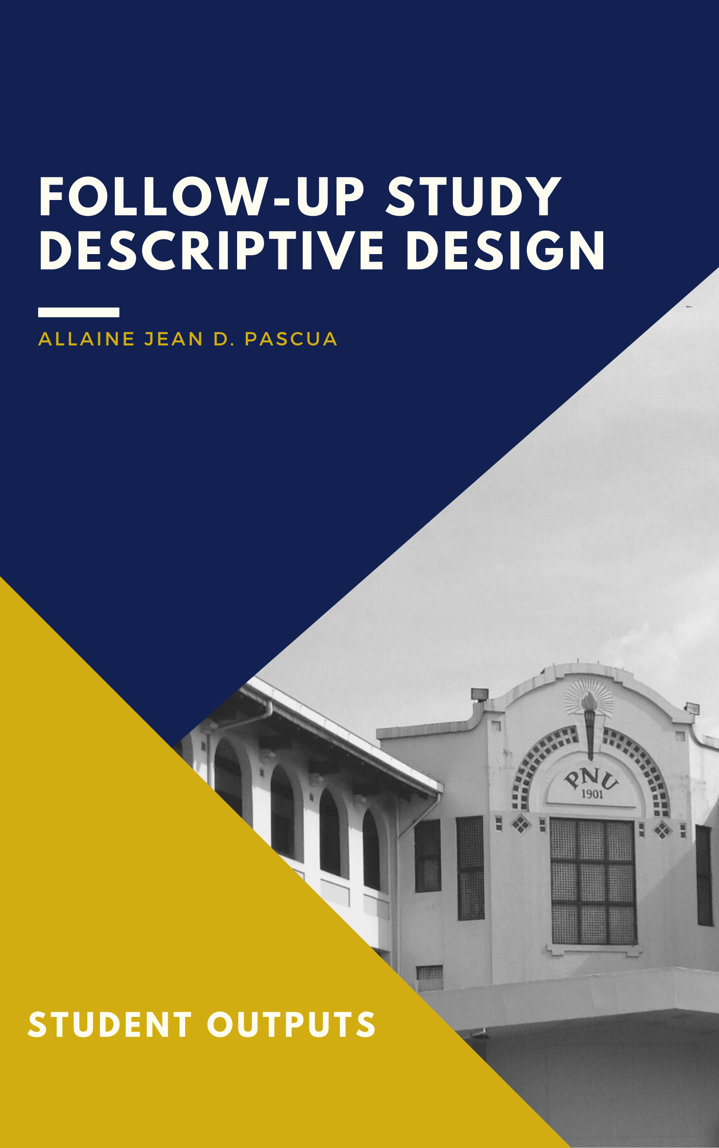 Cover for Follow-up Study Descriptive Design