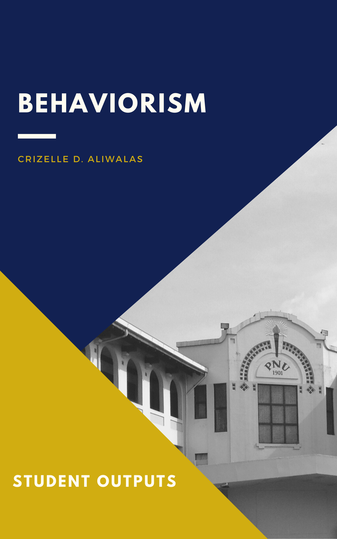 Cover for Behaviorism