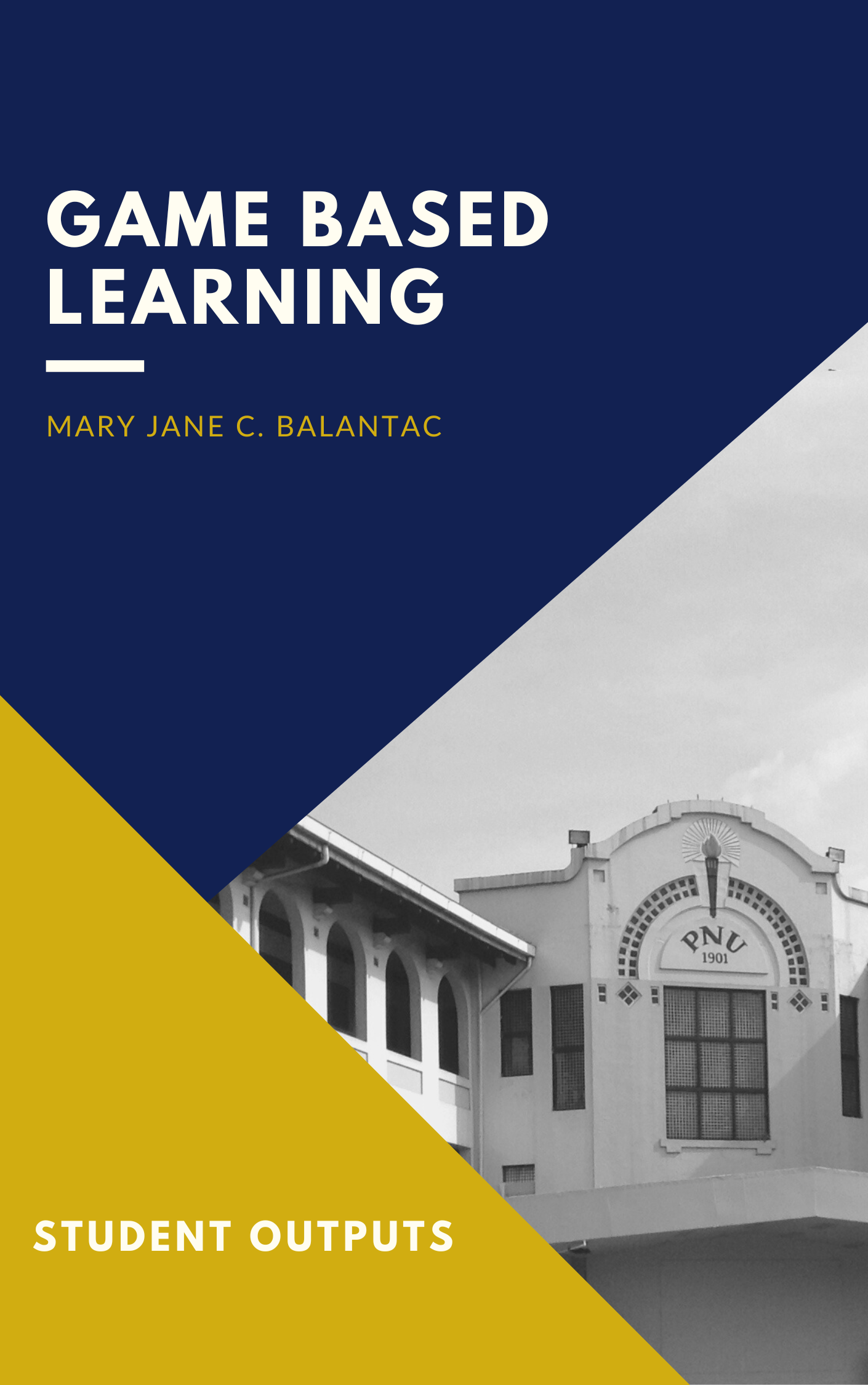 Cover for Game Based Learning