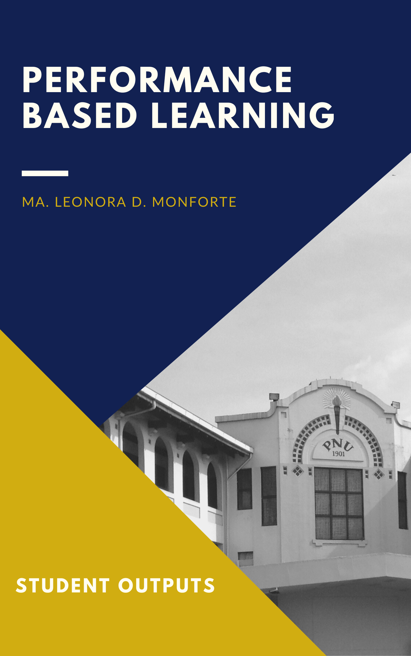Cover for Performance Based Learning