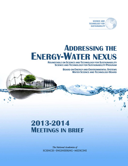 Cover for Addressing the Energy-Water Nexus