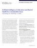 Cover for Artificial Intelligence in Education and Mental Health for a Sustainable Future: Proceedings of a Workshop—in Brief