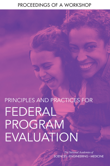 Cover for Principles and Practices for Federal Program Evaluation