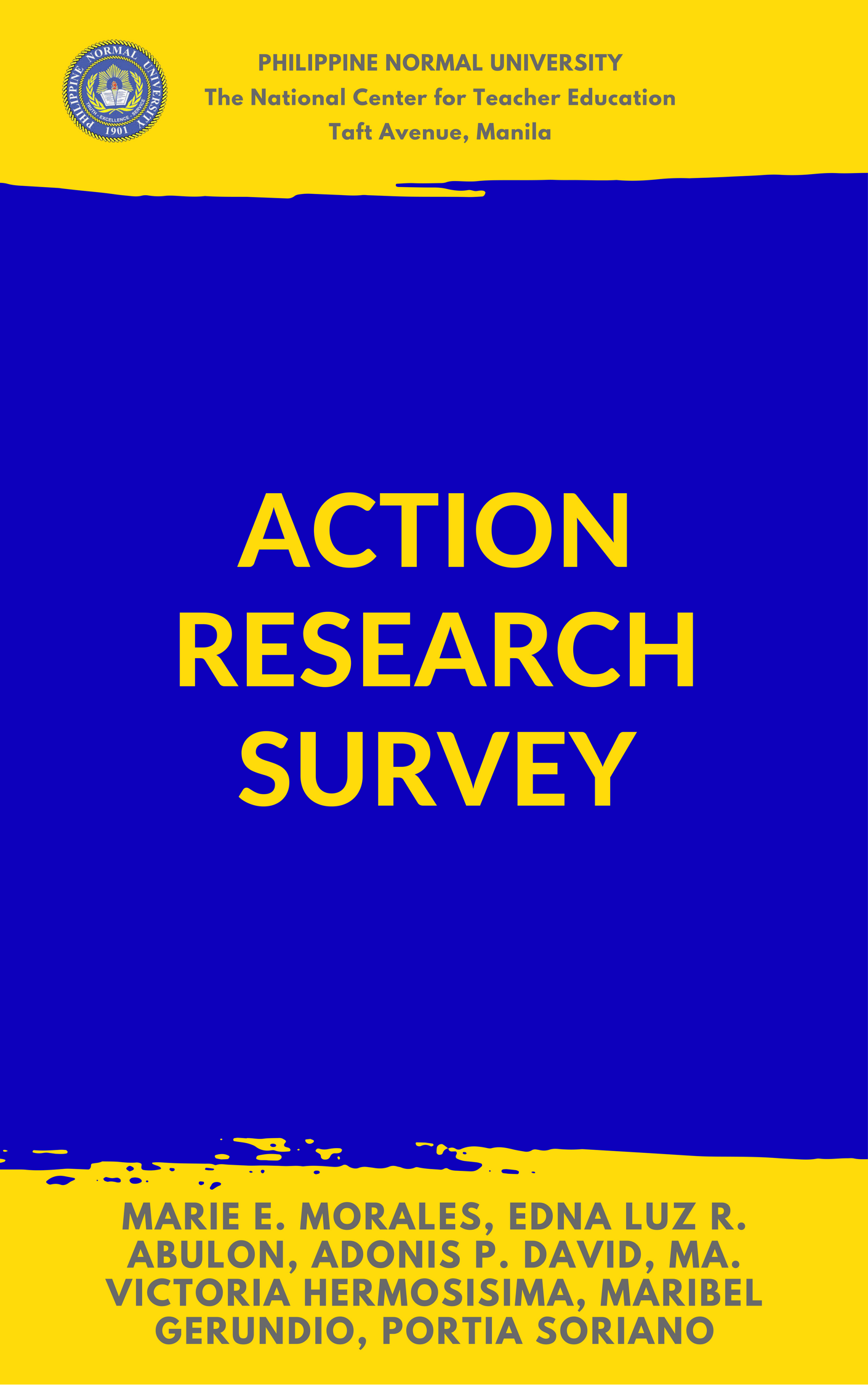 Cover for Action Research Survey
