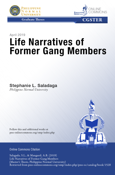 Cover for Life Narratives of Former Gang Members