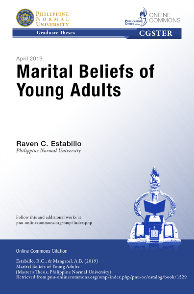 Cover for Marital Beliefs of Young Adults