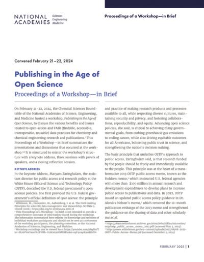 Cover for Publishing in the Age of Open Science