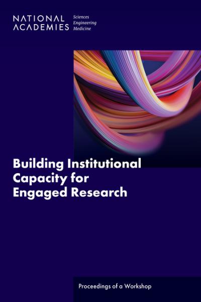 Cover for Building Institutional Capacity for Engaged Research