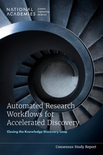 Cover for Automated Research Workflows for Accelerated Discovery