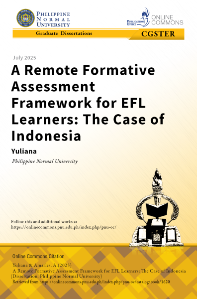 Cover for A Remote Formative Assessment Framework for EFL Learners:  The Case of Indonesia