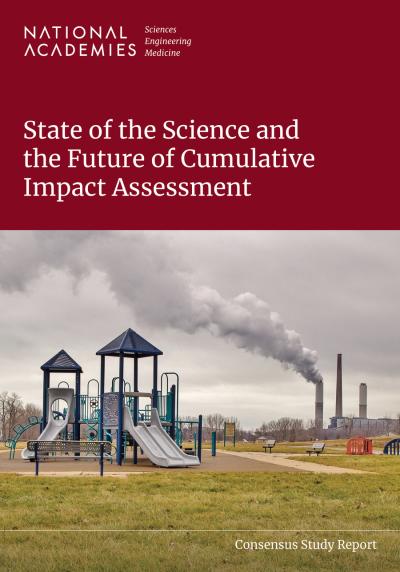 Cover for State of the Science and the Future of Cumulative Impact Assessment (2025)