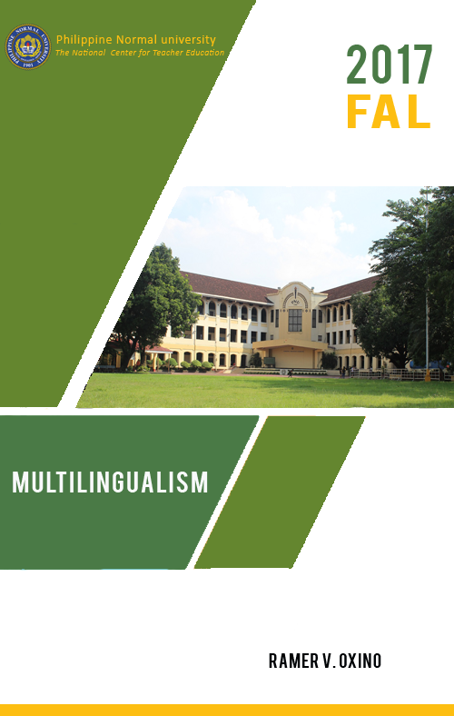 Cover for Multilingualism