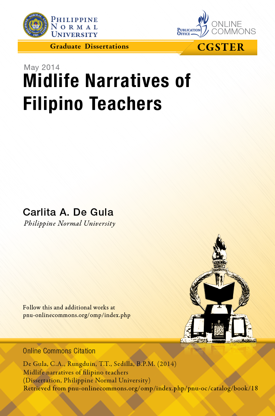 Cover for Midlife Narratives of Filipino Teachers
