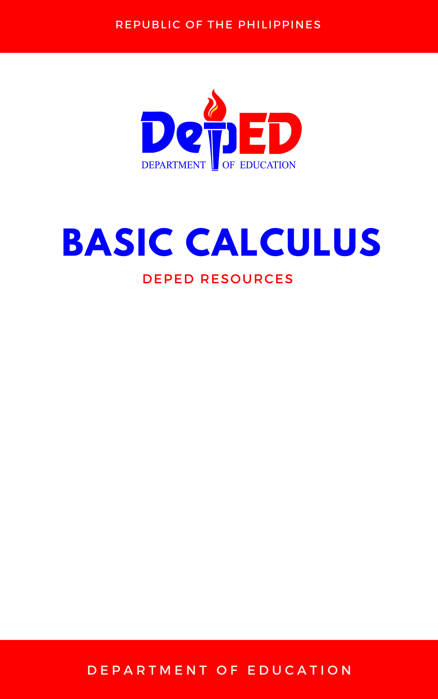 Cover for Basic Calculus