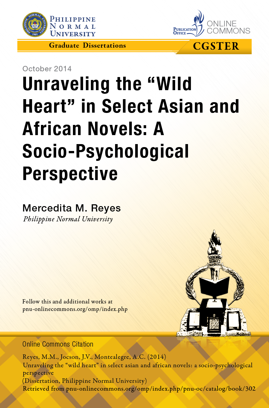 Cover for Unraveling the "Wild Heart" in Select Asia and African Novels: A Socio-Psychological Perspective