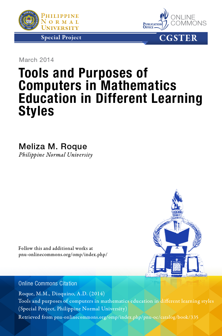 Cover for Tools and Purposes of Computers in Mathematics Education in Different Learning Styles