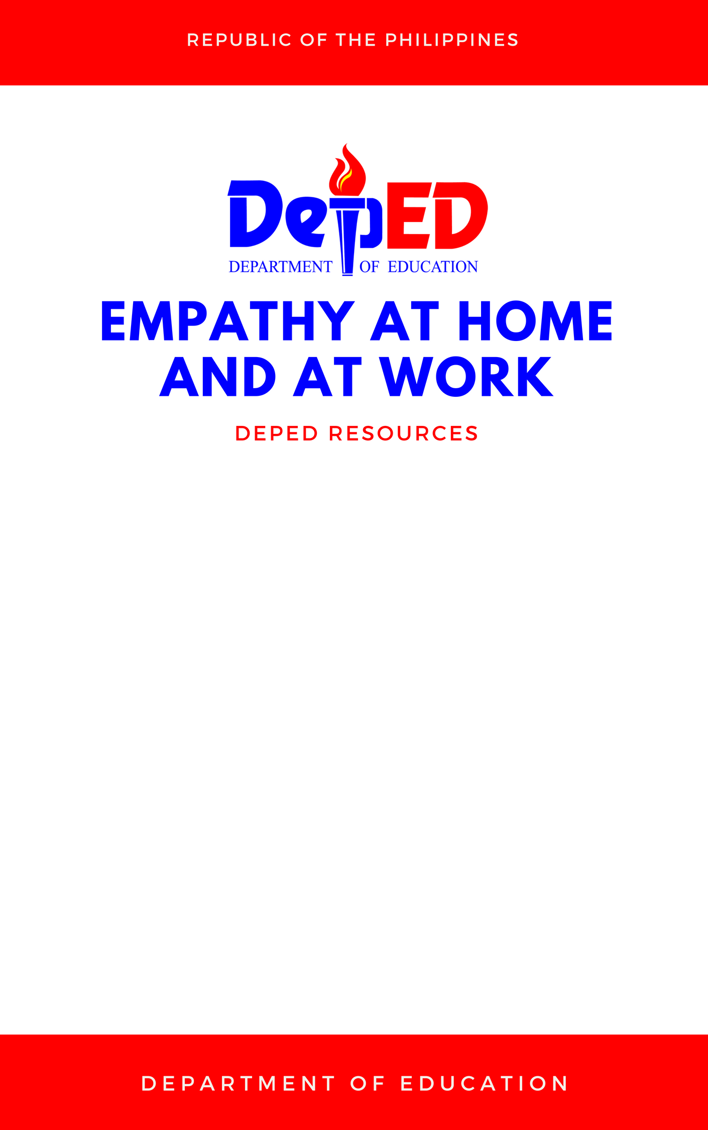 Cover for Empathy at home and at work