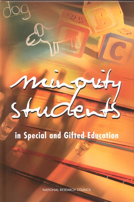 Cover for Minority Students in Special and Gifted Education