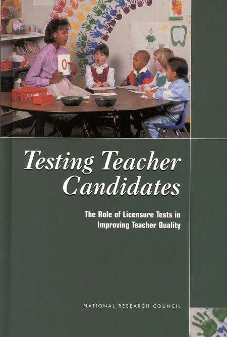 Cover for Testing Teacher Candidates