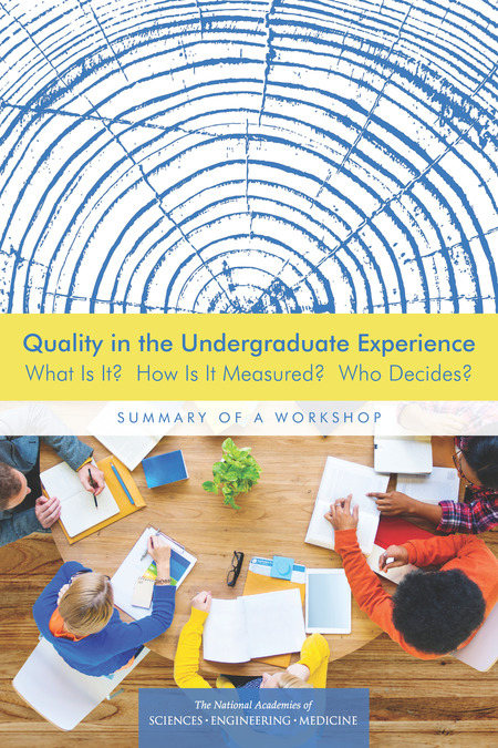 Cover for Quality in the Undergraduate Experience