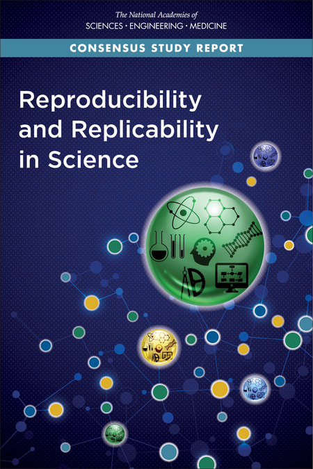 Cover for Reproducibility and Replicability in Science