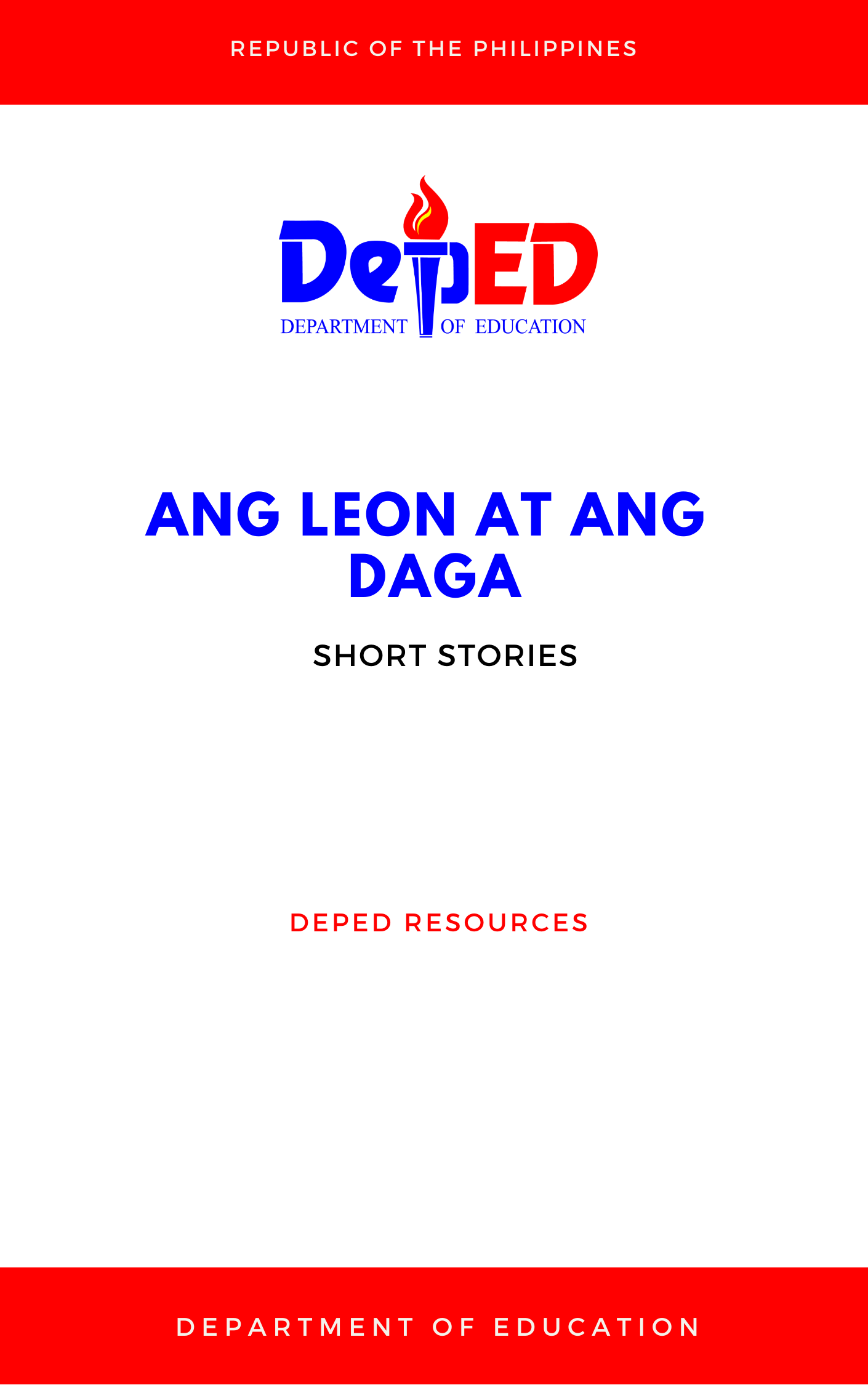 Cover for Ang Leon at ang Daga
