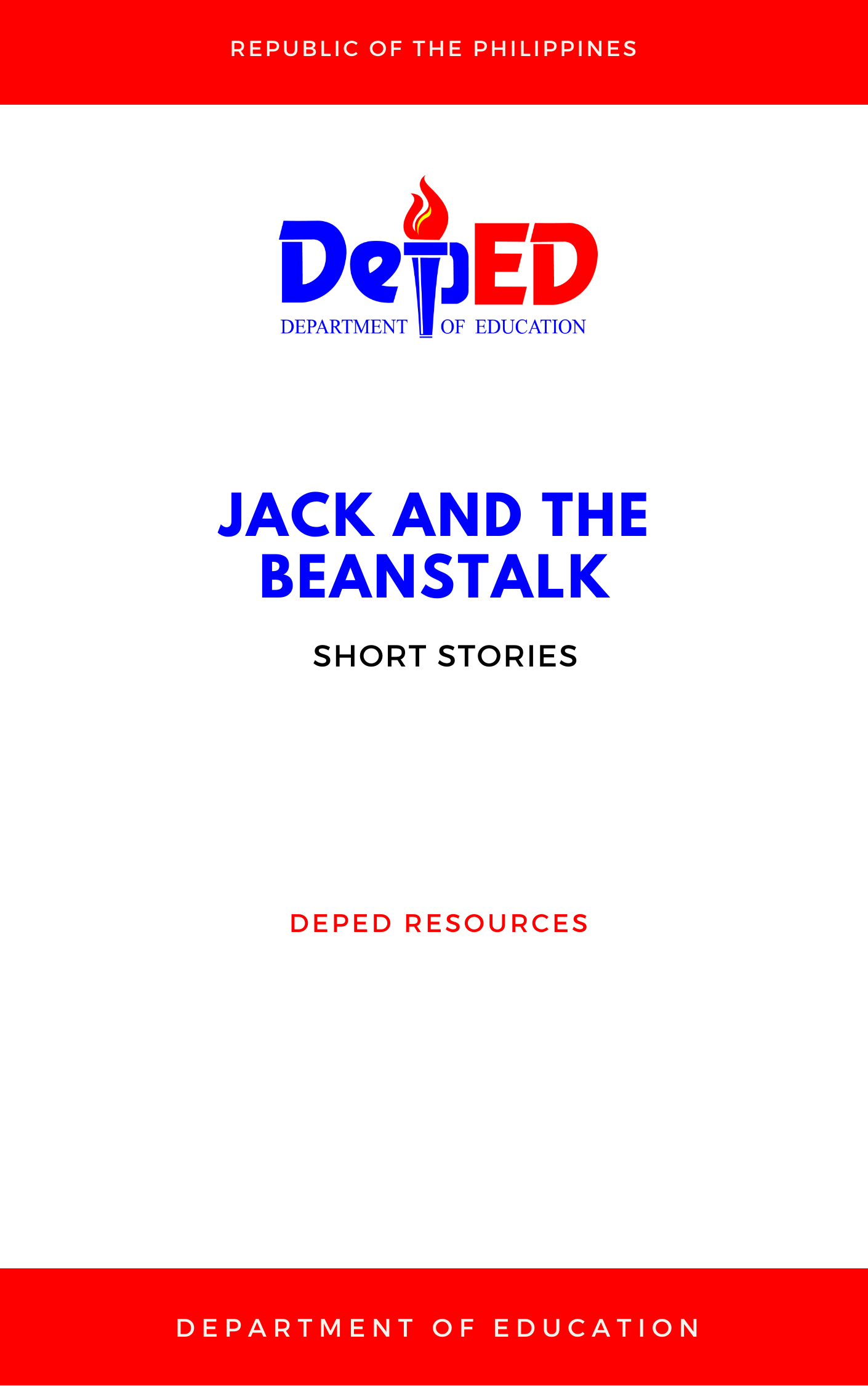 Cover for Jack and the Beanstalk