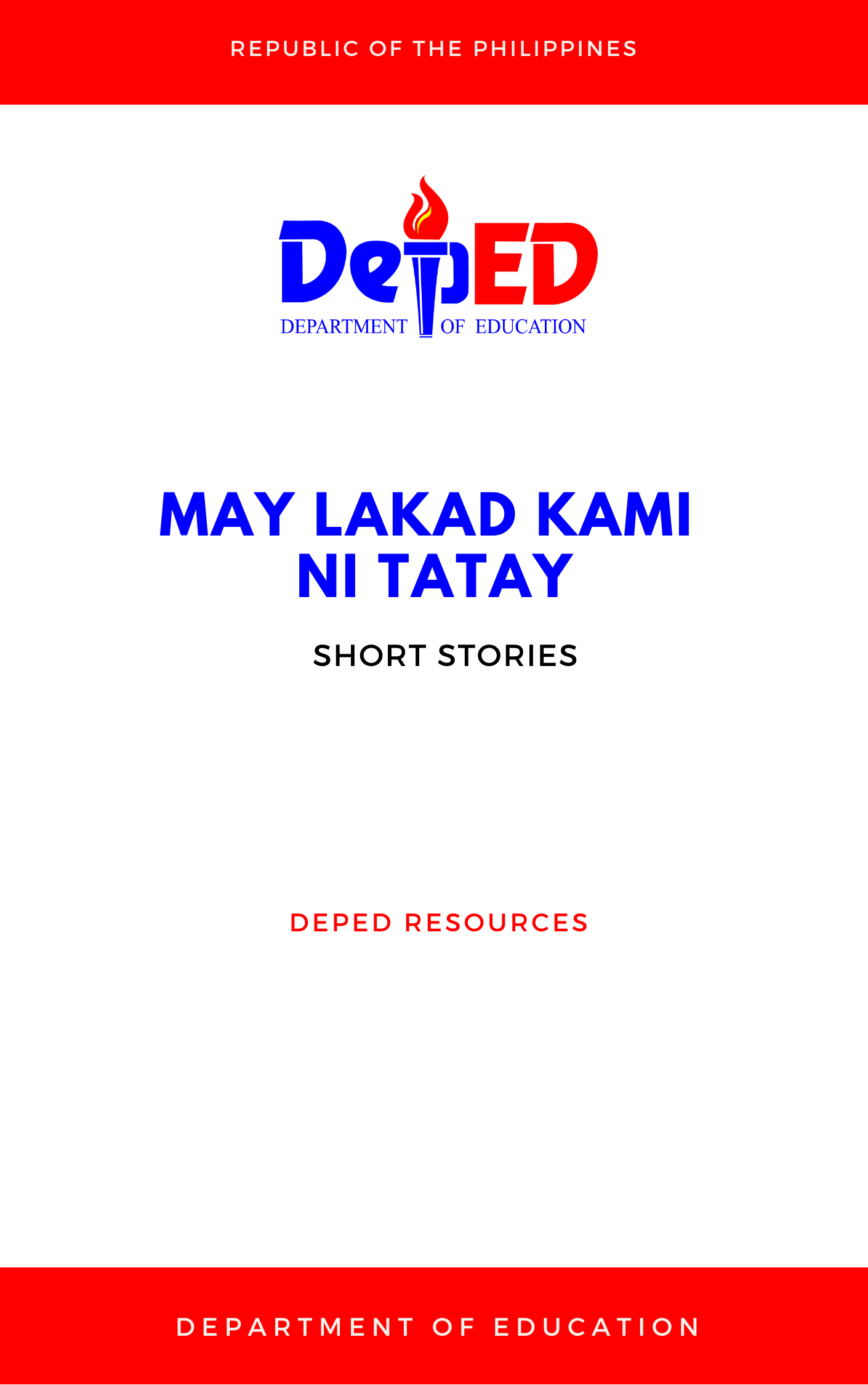 Cover for May lakad kami ni Tatay