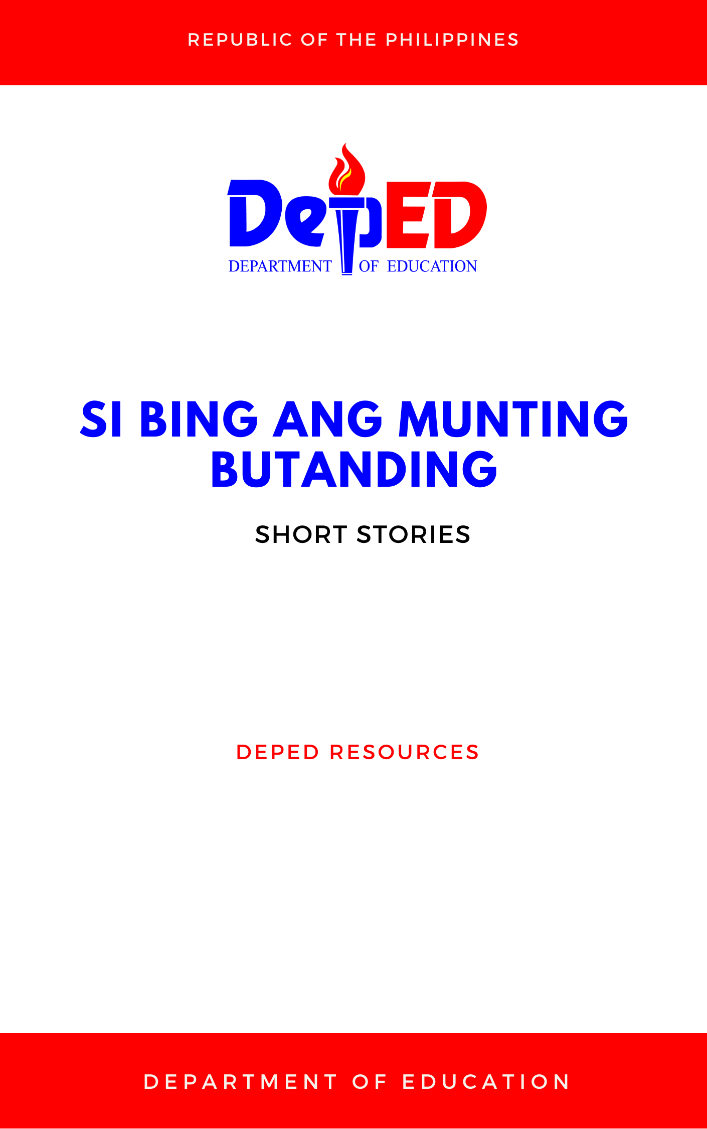 Cover for Si Bing ang Munting Butanding
