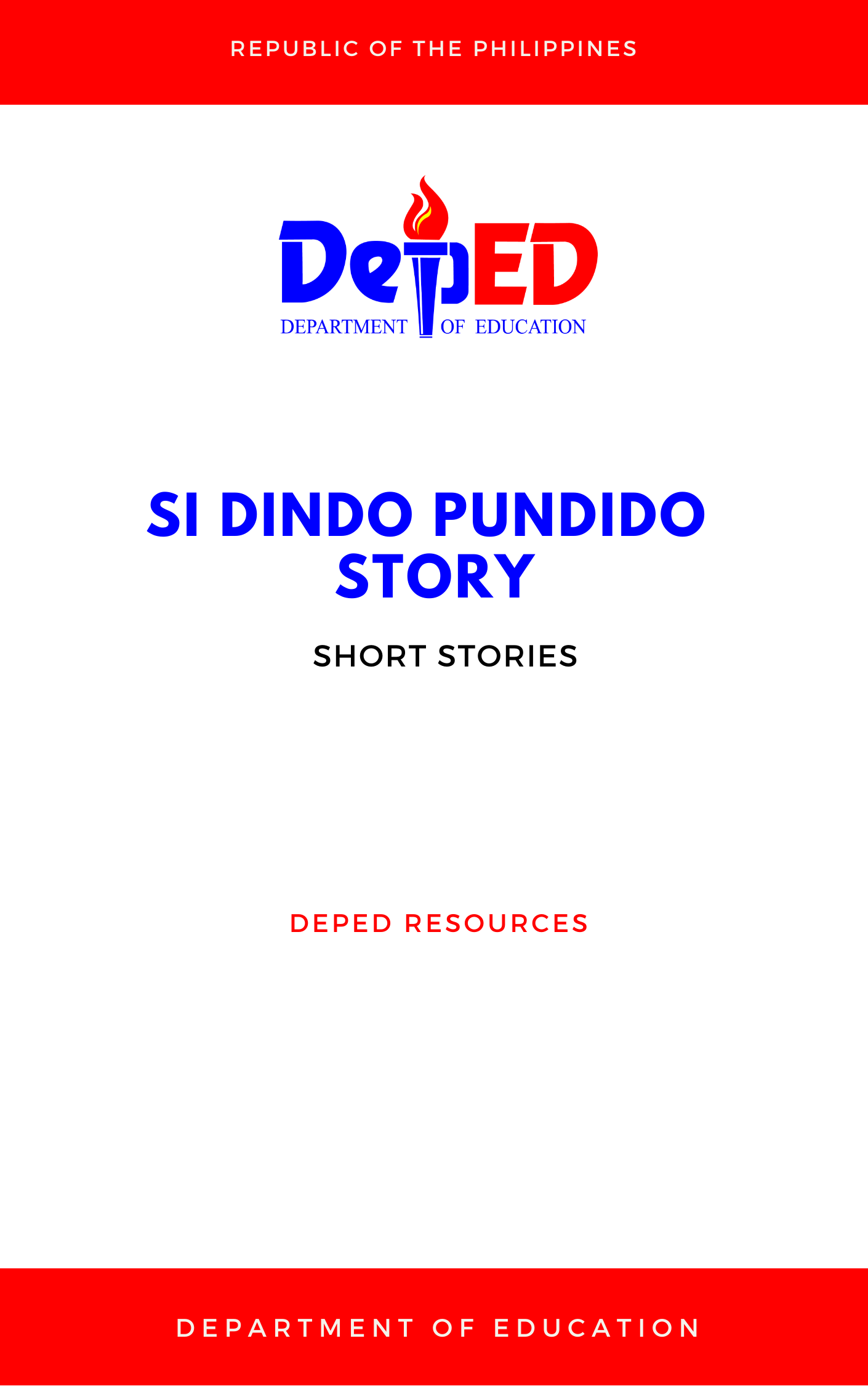 Cover for Si Dindo Pundido Story