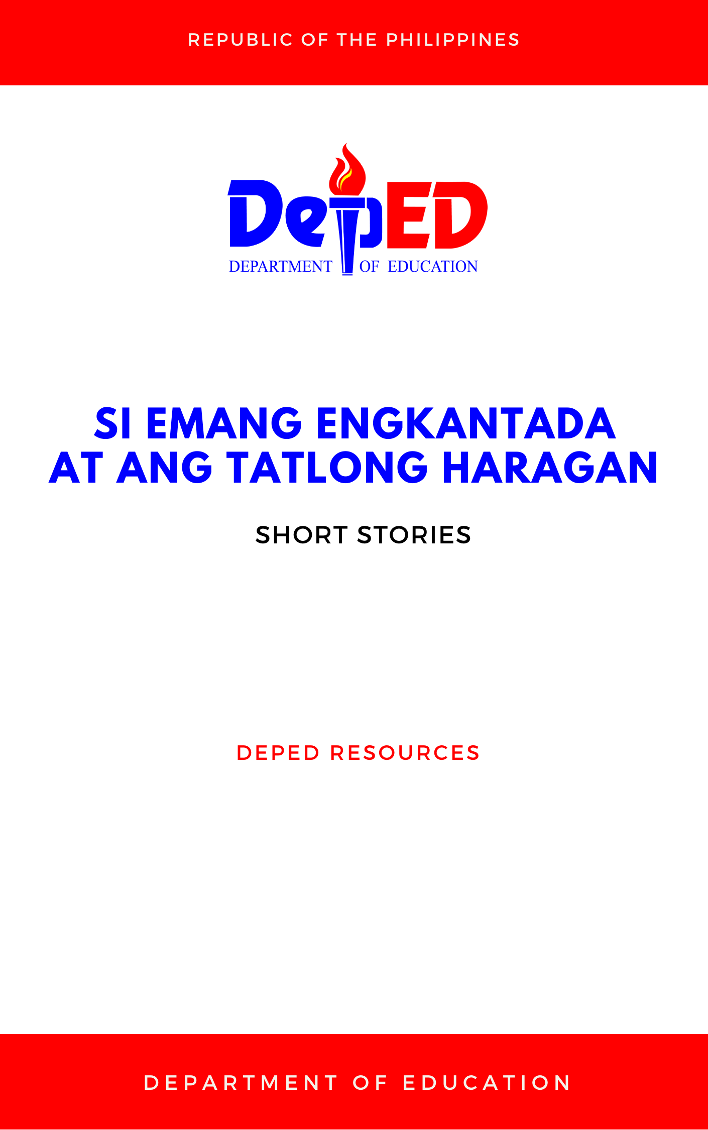 Cover for Si Emang Engkantada at ang Tatlong Haragan