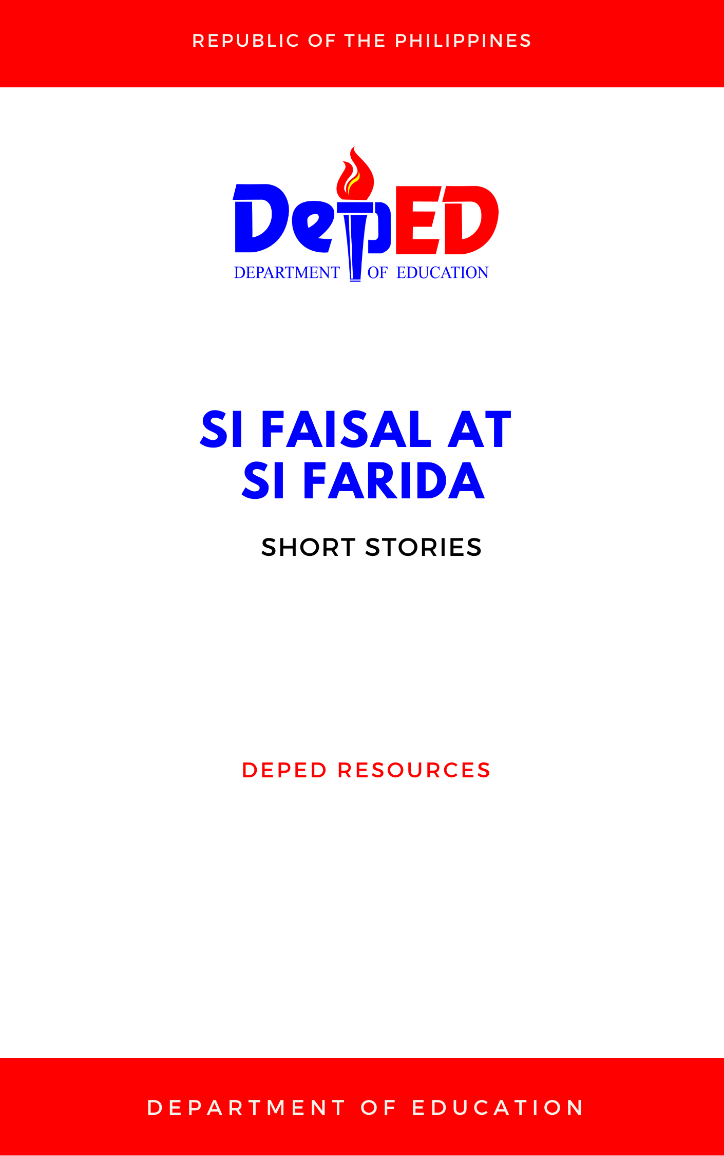 Cover for Si Faisal at si Farida