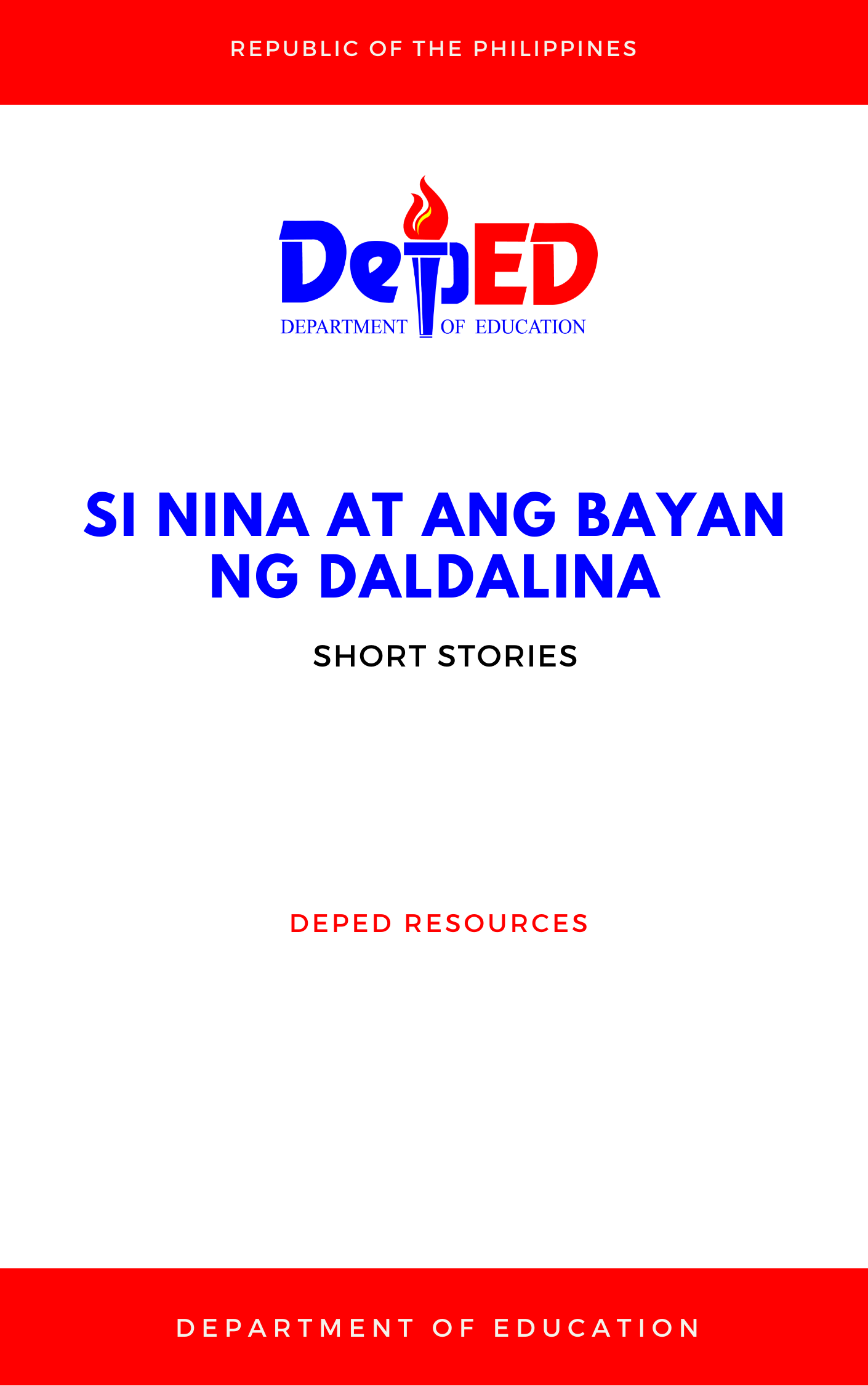 Cover for Si Nina at ang bayan ng Daldalina