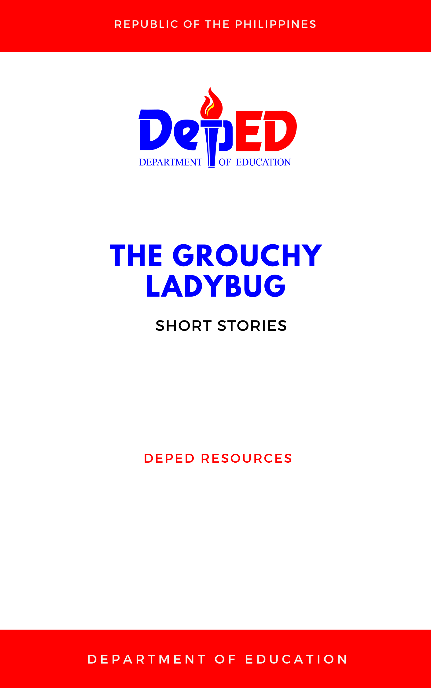 Cover for The Grouchy Ladybug