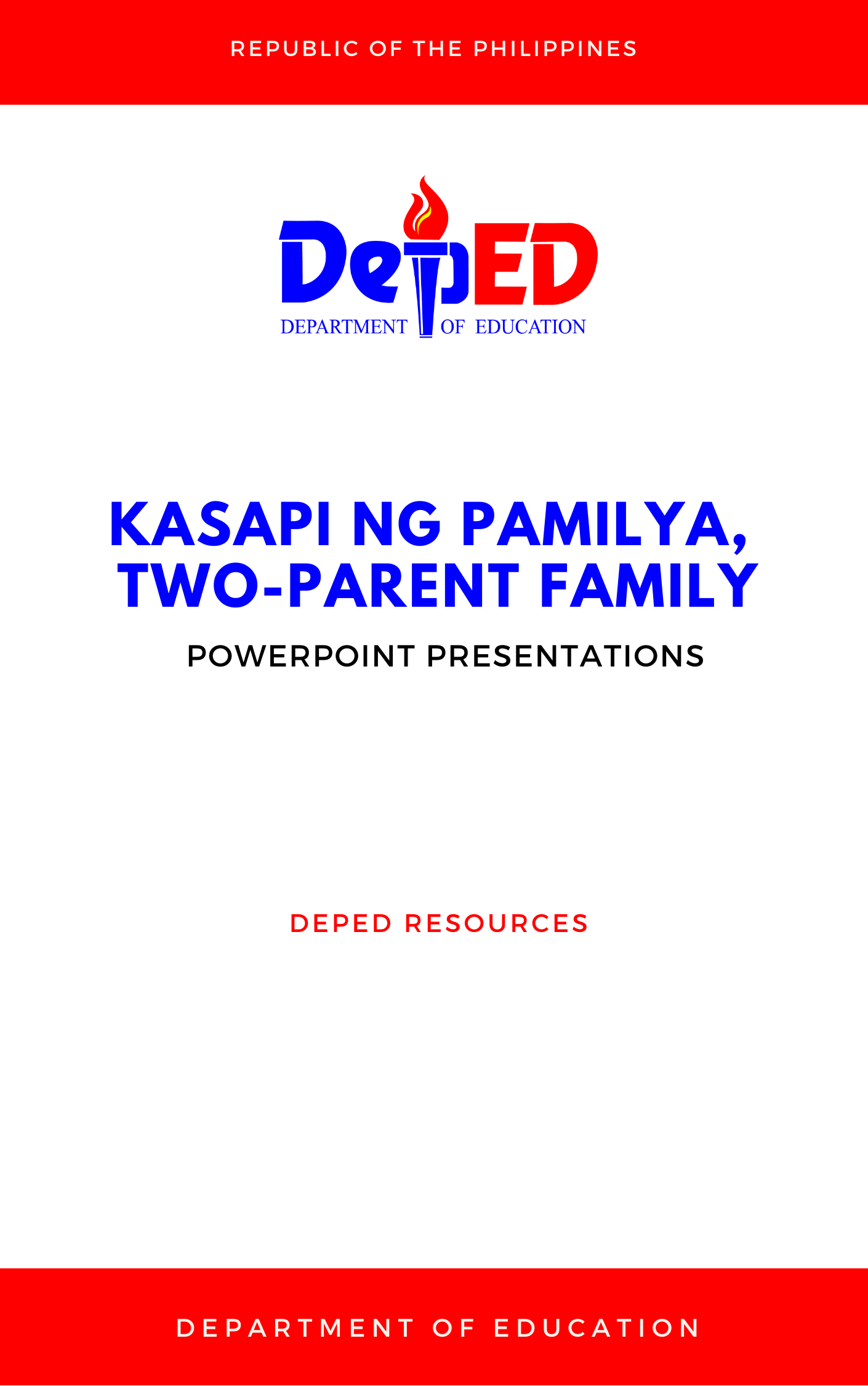 Cover for Kasapi ng pamilya, Two-parent family