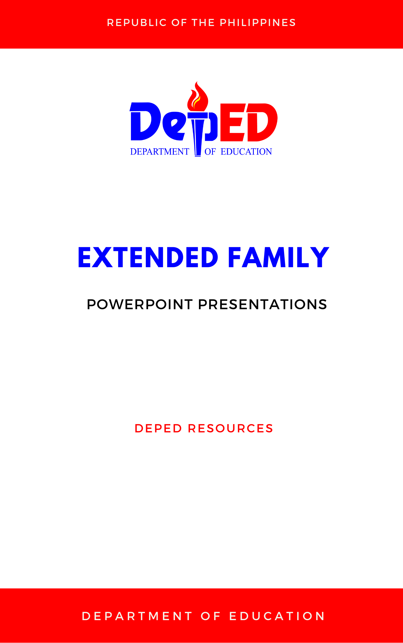 Cover for Extended family