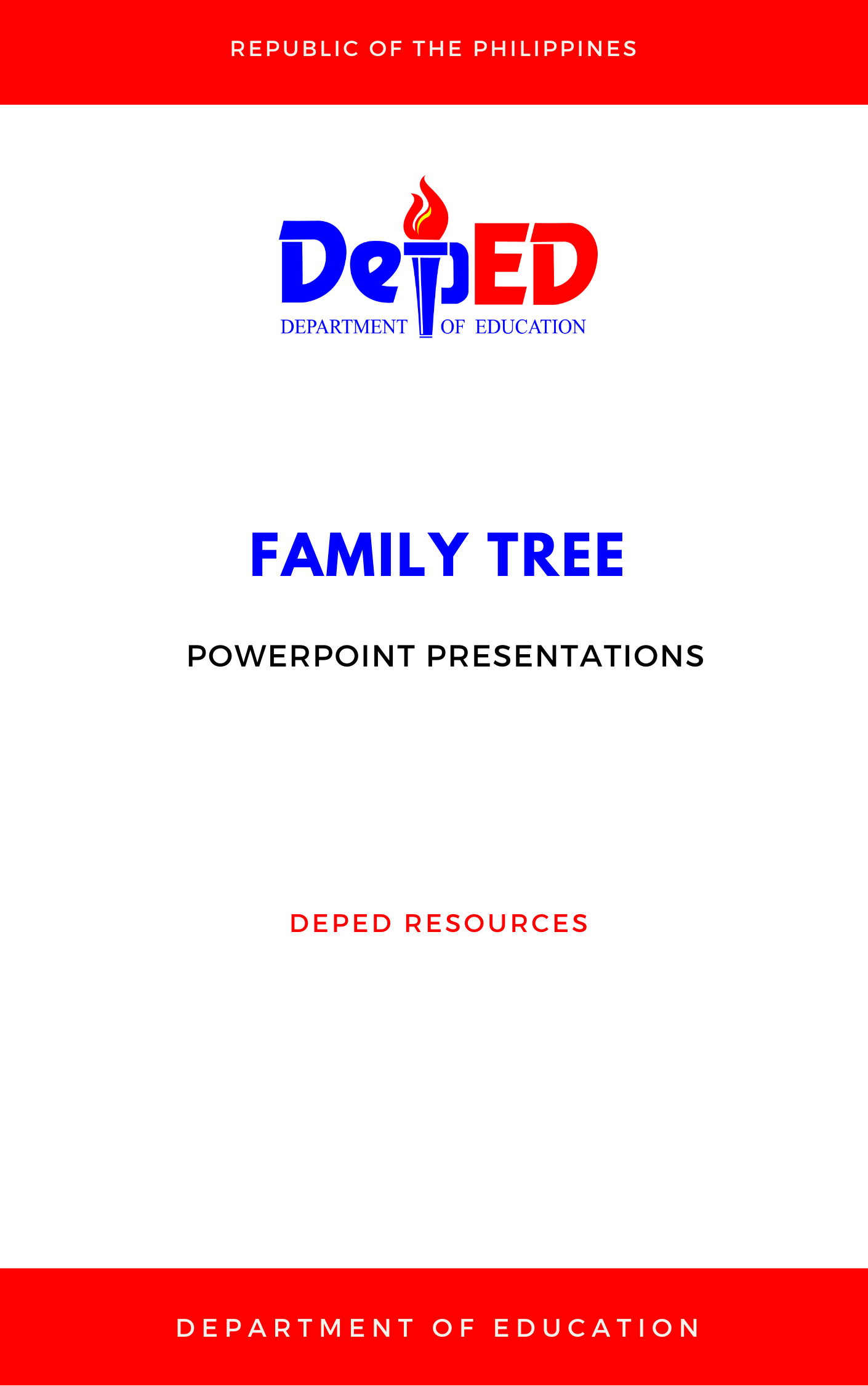 Cover for Family tree